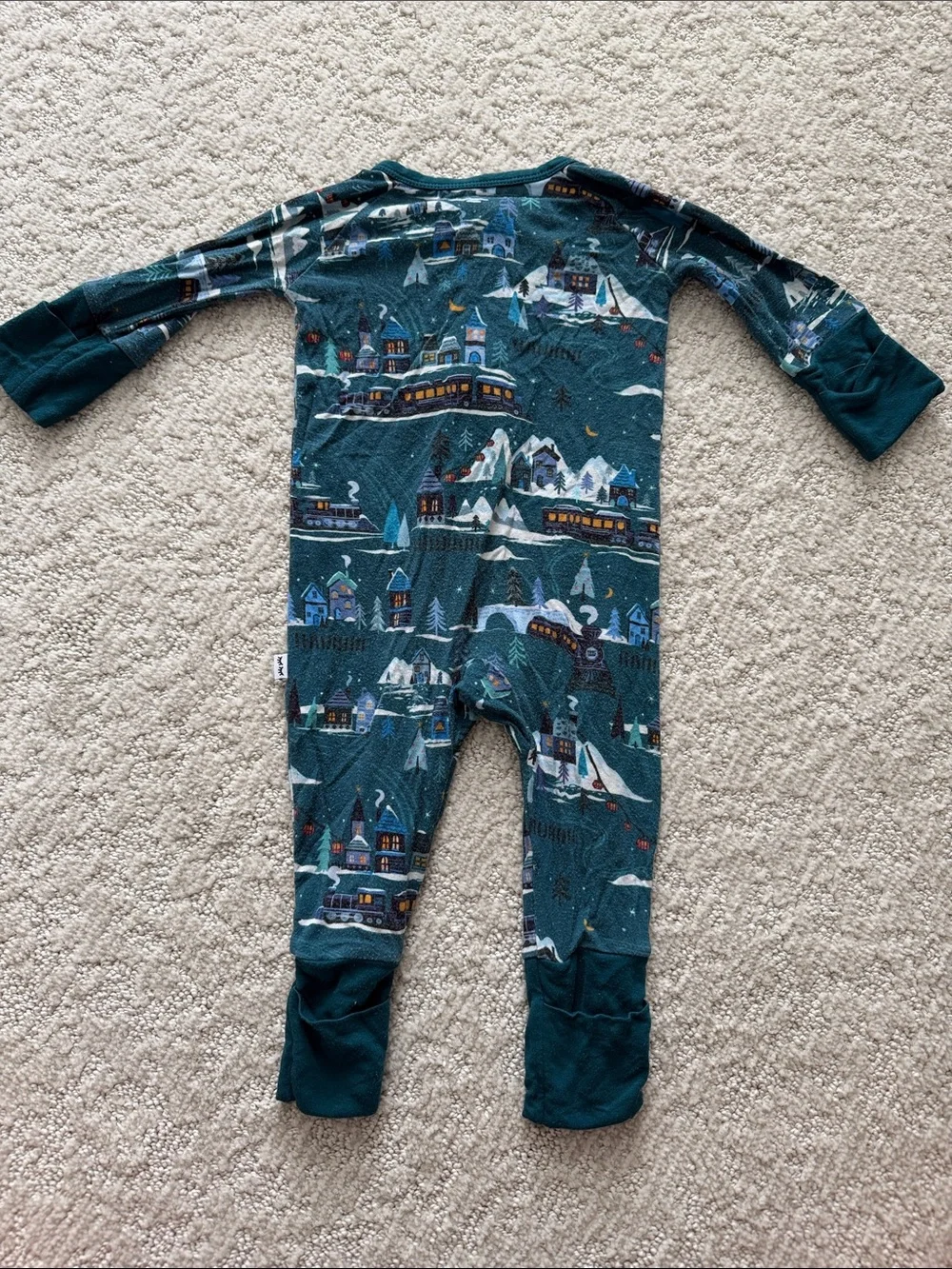 Little Sleepies Polar Express Zippy